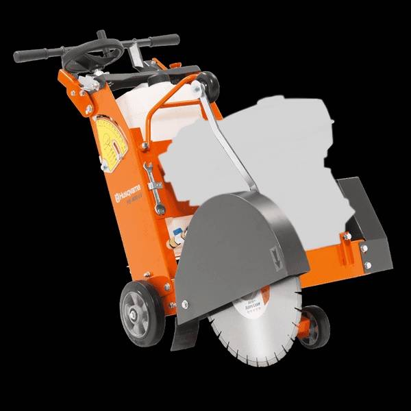 Cortadora Concreto Husqvarna Fs-400 Lv (S/Motor) - Disc. 350-450Mm - Prof.170Mm