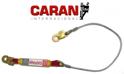 Elemento Anticaida Caran 2050 P/Sold. Cable De Acero 1,50Mt Mosq.19Mm C/Amor.