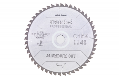 Disco Sierra Circular P/ Aluminio Metabo - Aluminium Cut 6 1/2