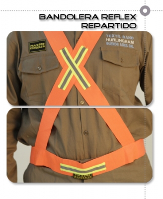 Corset Fluo C/Banda Reflectiva Brr Tb