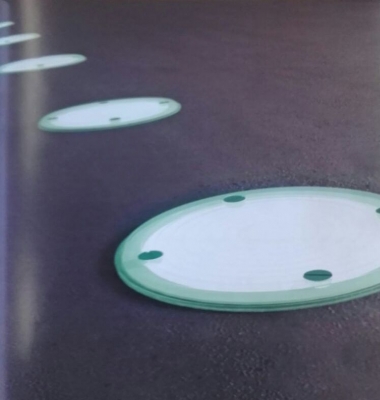 Tacha Plana Fosforescente Tpg-120