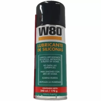 Lubricante De Silicona W80 240Ml