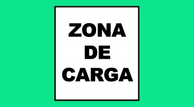 Cartel 57 400 X 450  Zona De Carga
