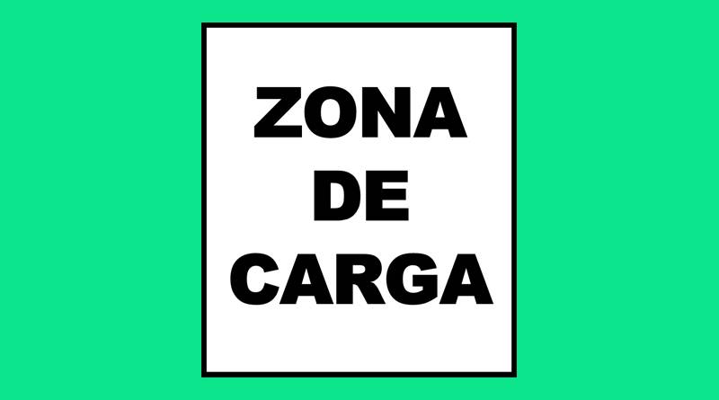Cartel 57 400 X 450  Zona De Carga