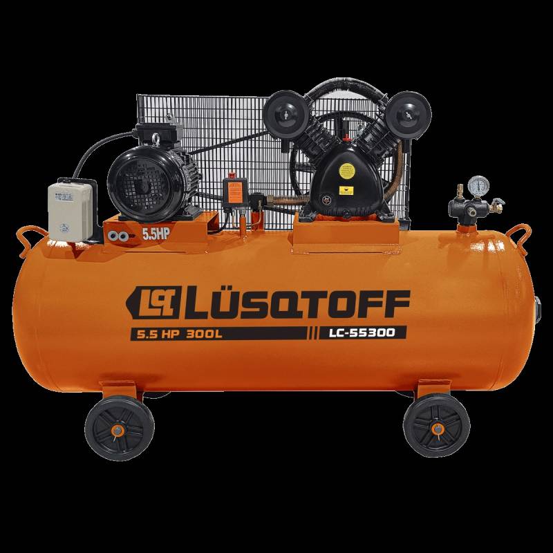 Compresor Lusqtoff 300Lts - 5,5Hp Trif. Caudal 650Lts/Min - Lc55300-8