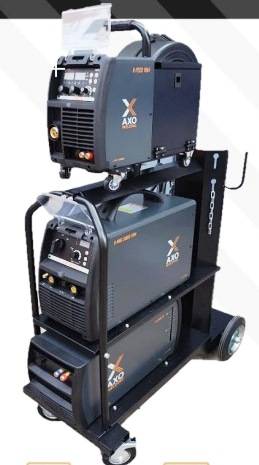 Soldadora Multiproceso Mig-Tig Axo Welding X-Mig 4003 Trif. 400Amp. (Ciclo 100% / 10Min. 310Amp.)