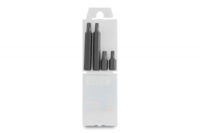 Juego De Puntas Torx Bremen 4 Pz - T30 Y T40 (30 Y 75Mm) Enc.10Mm Cd..6771