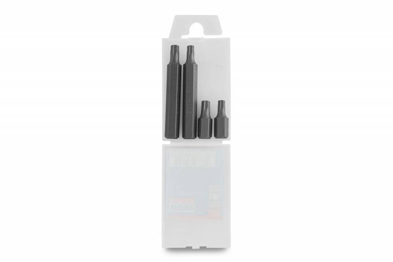 Juego De Puntas Torx Bremen 4 Pz - T30 Y T40 (30 Y 75Mm) Enc.10Mm Cd..6771