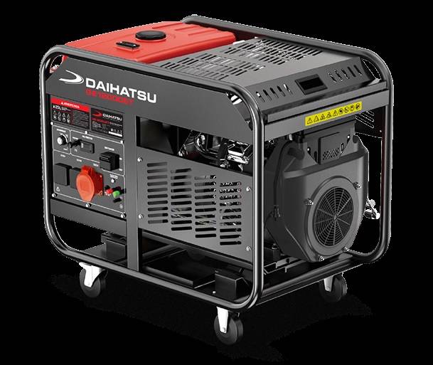 Generador Grupo Electrogeno Daihtsu - 21Hp - Trifa..- 10000W - Ge12000Et