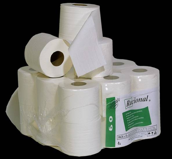 Papel Higienico X 60 Mts. Doble Hoj. Precortado - Racional 211