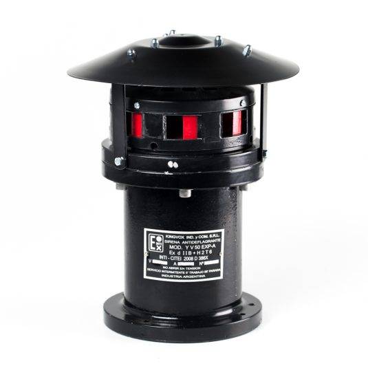 Sirena De Incendio Yv50E 12 Volts 122 Db, P/ 150 Mts