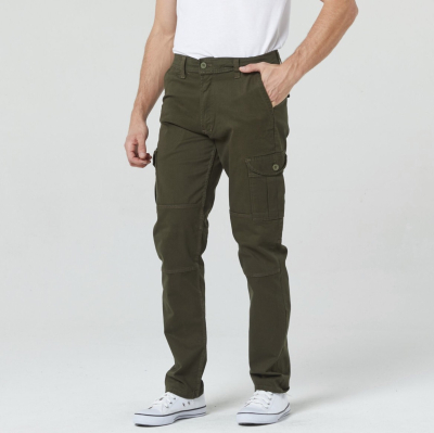 Pantalon Cargo Fit Pampero Verde Oliva