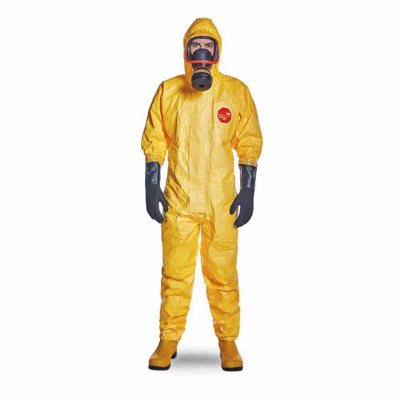 Traje Tychem 2000C P/Liquidos Peligrosos Amarillo (2Xl)