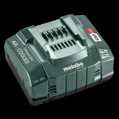 Cargador Rapido Metabo Asc 145 -12/36V - 230V
