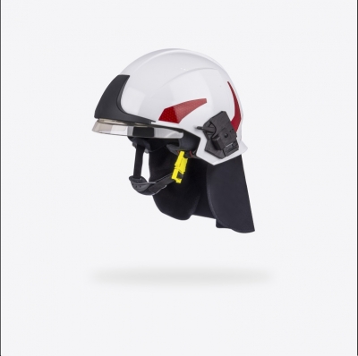 Casco P/ Bombero Libus Estructural Vulcan Neo Blanco 1051482