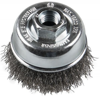 Cepillo Copa Rizado 100 Mm Klingsport Rosca M14 Bt600W Cd.:358375