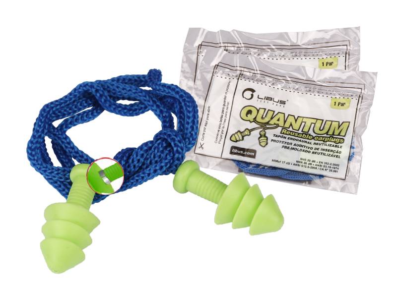 Protector Auditivo Libus Quantum C/Cordel  900473