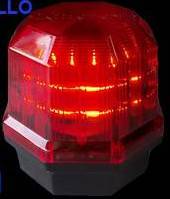 Cupula Para Faro Ilk48 Color Rojo