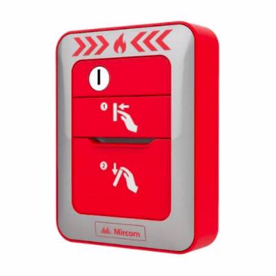 Pulsador Manual Mgc De Incendio - Mps-810U