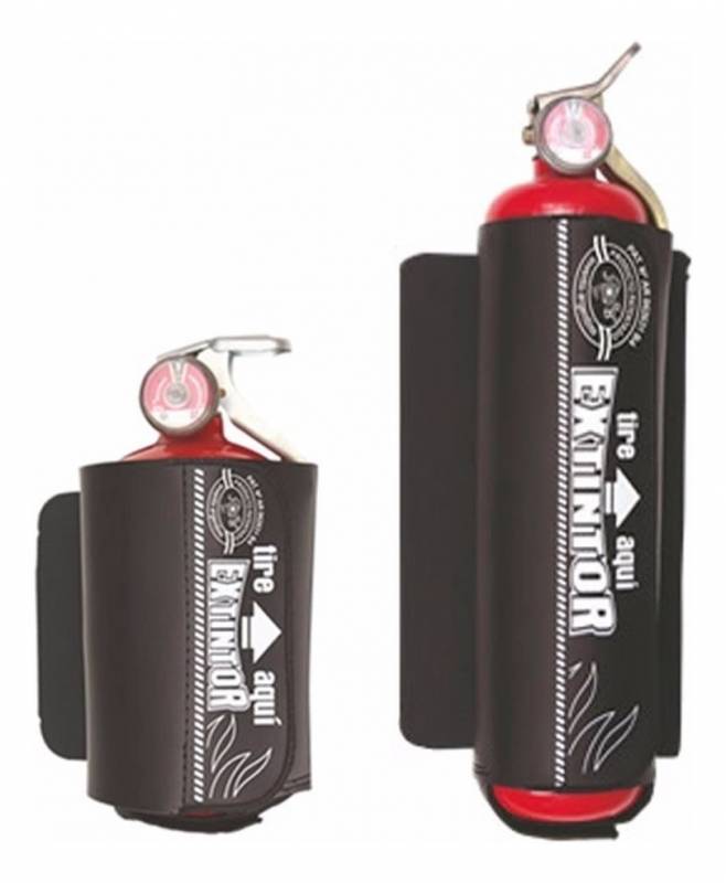 Soporte P/ Matafuego 1Kg Funda Cuerina