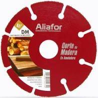 Disco De Corte Aliafor (4 1/2) P/ Madera Cd.:dm-4.5