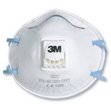 Respirador 3M 8822 C/Valv Exalacion