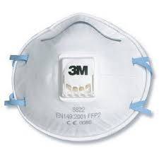 Respirador 3M 8822 C/Valv Exalacion