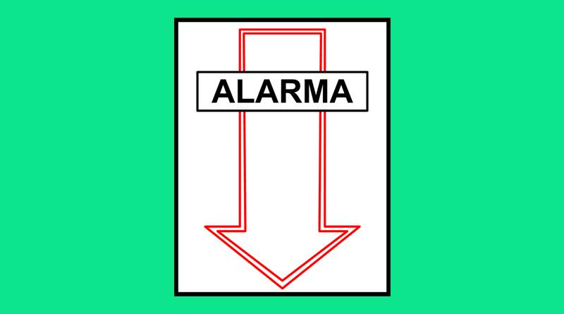 Cartel 106 220 X 260 Alarma