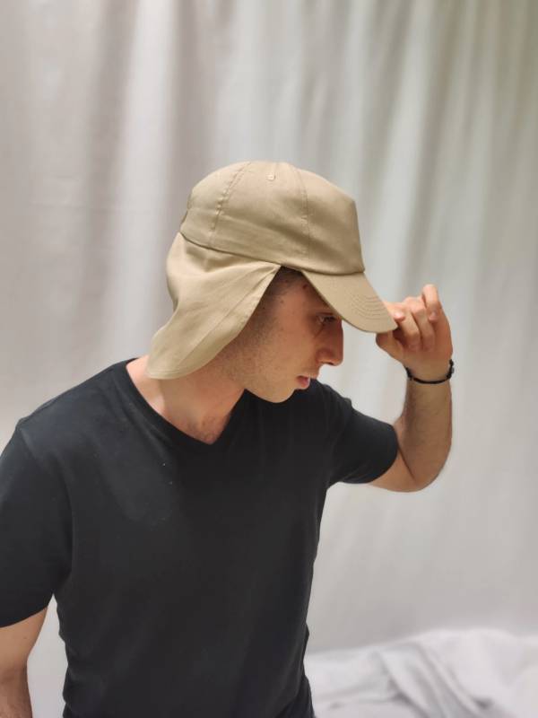 Gorro Tipo Legionario Beige