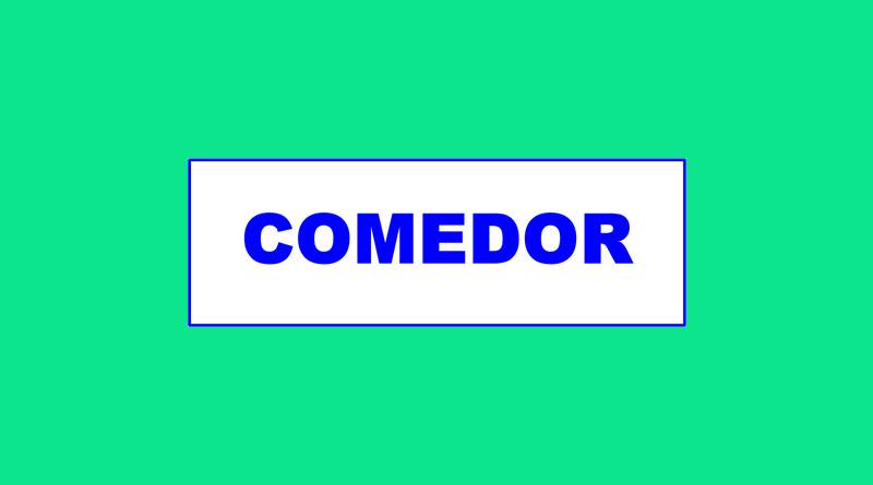 Cartel 205 200 X 450 Comedor