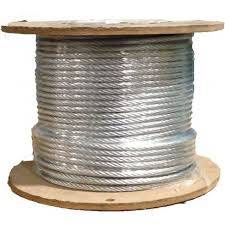 Cable Acero Galvanizado X Mts 6Mm 6 X 19 + 1 - Ln-15556