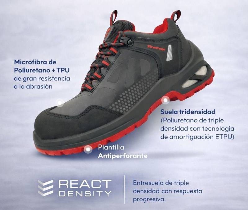 Zapato Firestone W40 C/P Composite Negro