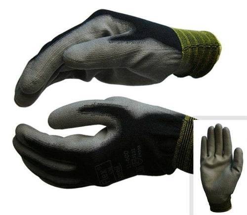 Guante Tactil Pu Gris Poli 20-103 T/8