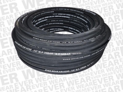 Manguera Negra P/Aire Comprimido 300 Lbs C/Tela 1