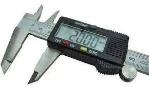 Calibre Acero 150Mm Visor Digital Plastico Wembley  Cd.:2389