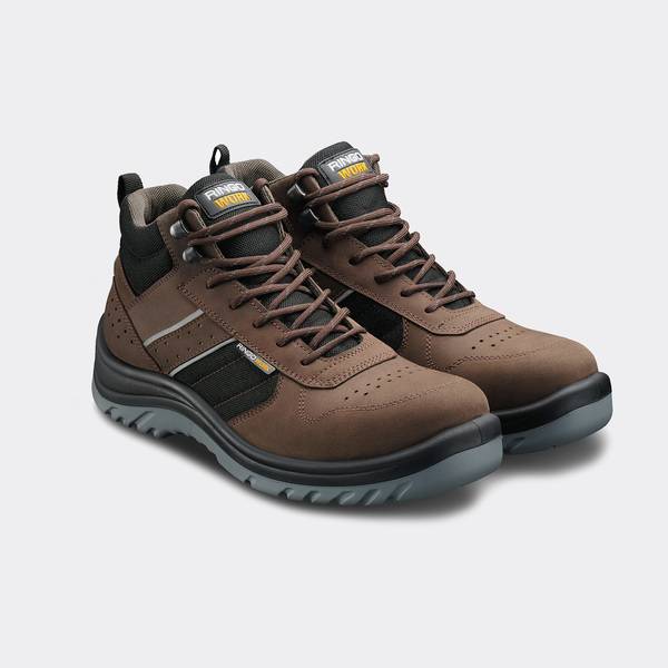 Botin Ringo Work Ruler02 C/P Alu. Marron