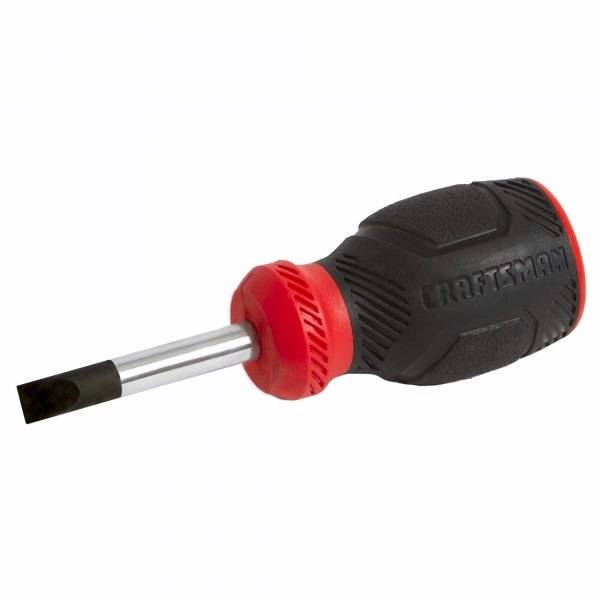 Destornillador Craftsman Mango De Goma Plano 1/4 X 1,5 Cd.:0065058