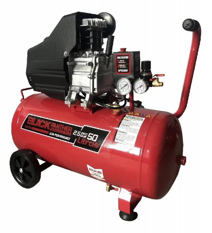 Compresor Black Panther 50Lts 2,5Hp