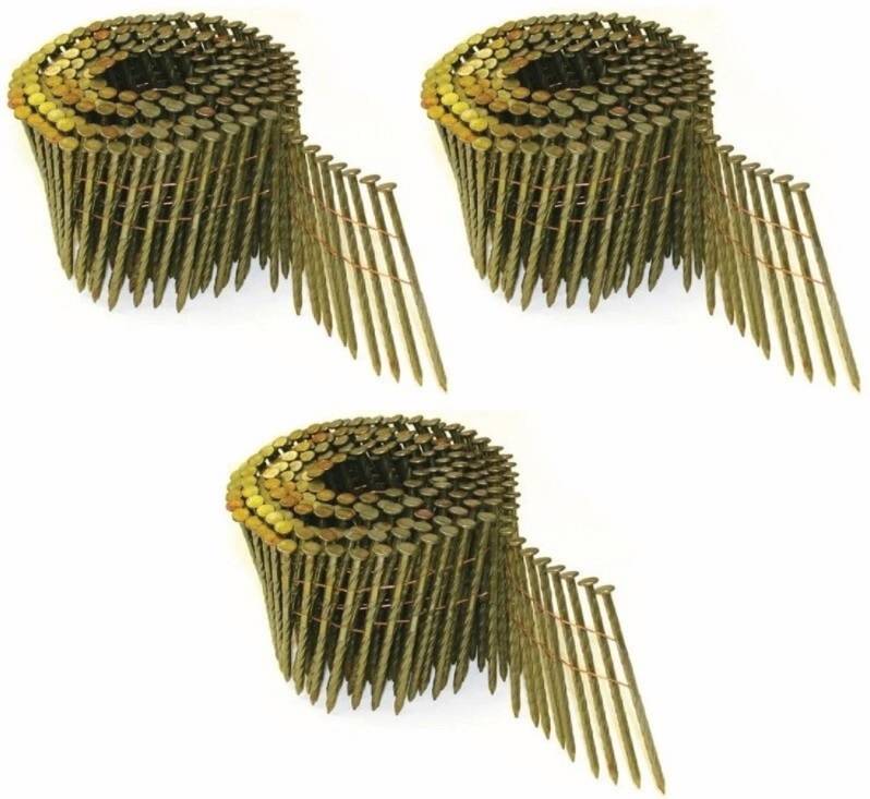 Clavo P/Clavadora Neum. - Cn70 -70 Largo X 2,5Mm.- (6.000Pz) Espiralado