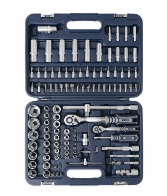 Juego De Bocallaves Hex. Bremen 110 Pz C/ Accesorios (Mm) Enc.1/2
