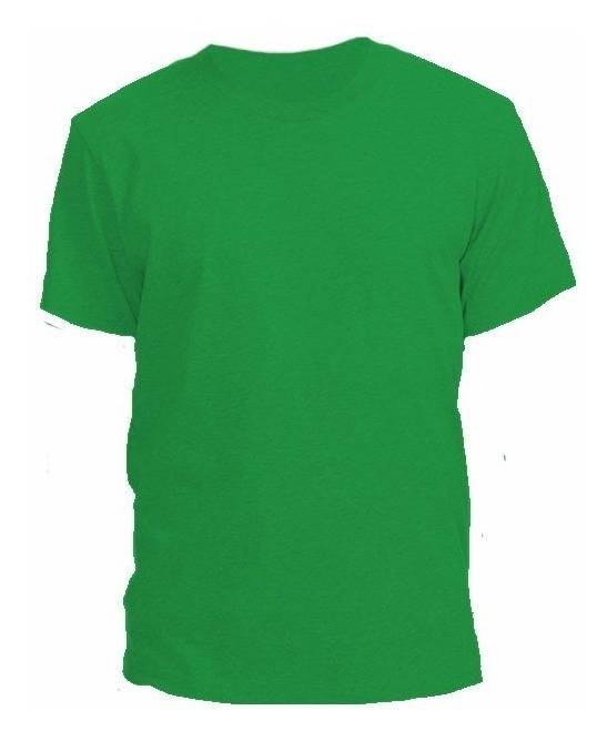 Remera Algodon Verde