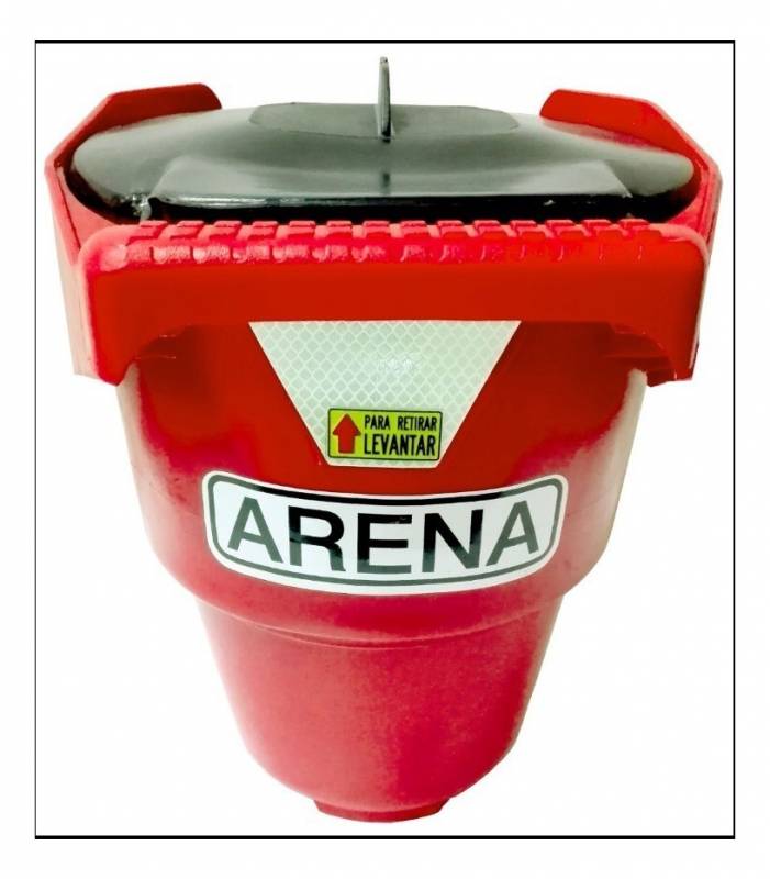 Balde Plastico Rojo Bm-Seg