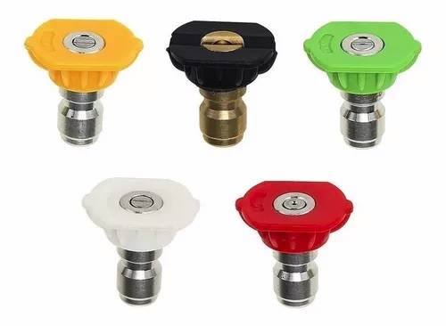 Picos En Juego (X5) P/Hidrolavadoras Lusqtoff - Acople Rapido 1/4