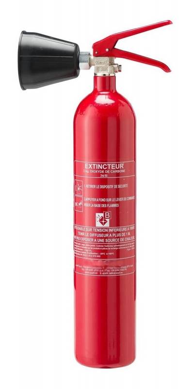 Matafuego C/Iram (1Kg.) A. Carbonico
