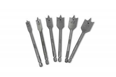 Juego Mecha Paleta P/ Madera Bremen 10 A 26Mm Tres Puntas Cd.:7616