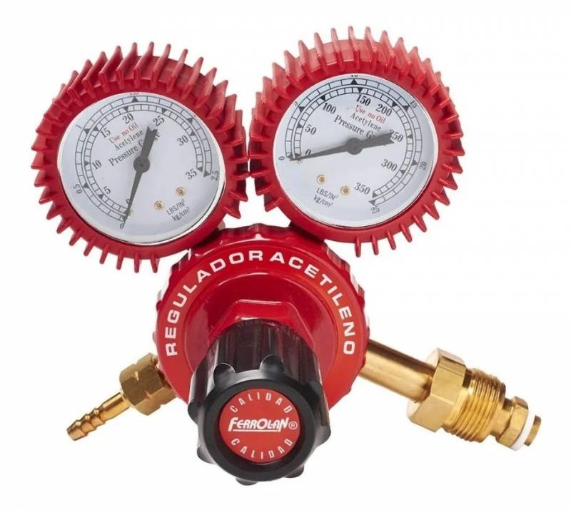Regulador De Acetileno C/Tuerca Ferrolan