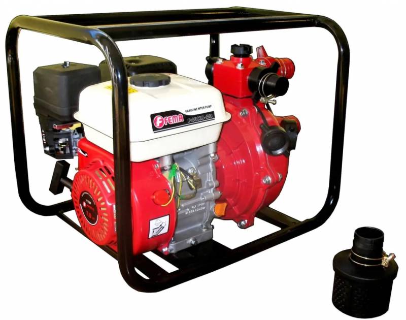 Motobomba Fema 2 X 2 +1.1/2- Pb40Hb-2D-7Hp - Doble Turbina - Alta Presión