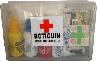 Botiquin Plastico Mediano Nº 2 Azul