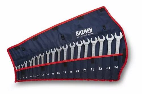 Juego De Llaves Combinada Bremen Mm 6-24 C/Estuche Cd.:7177