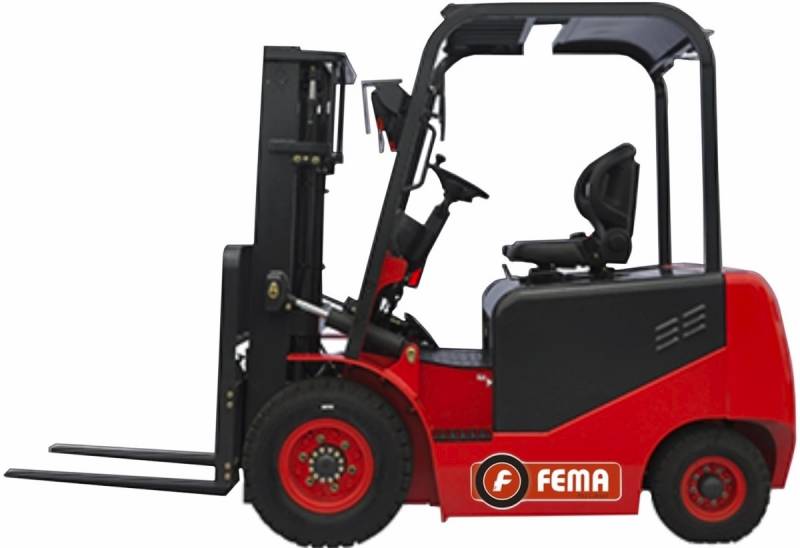 Autoelevador Fema Zamping Elect. - 2000Kg - Ele.4,50Mts